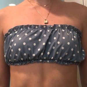 New Pacsun bandeau Bikini Top Never worn